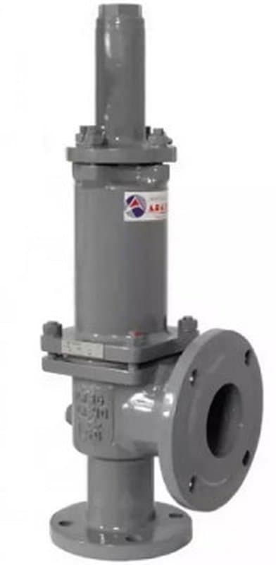 Клапан предохранительный 17с7нж Ду100-150 Ру16-16 фланцевый без узла ручного подрыва
