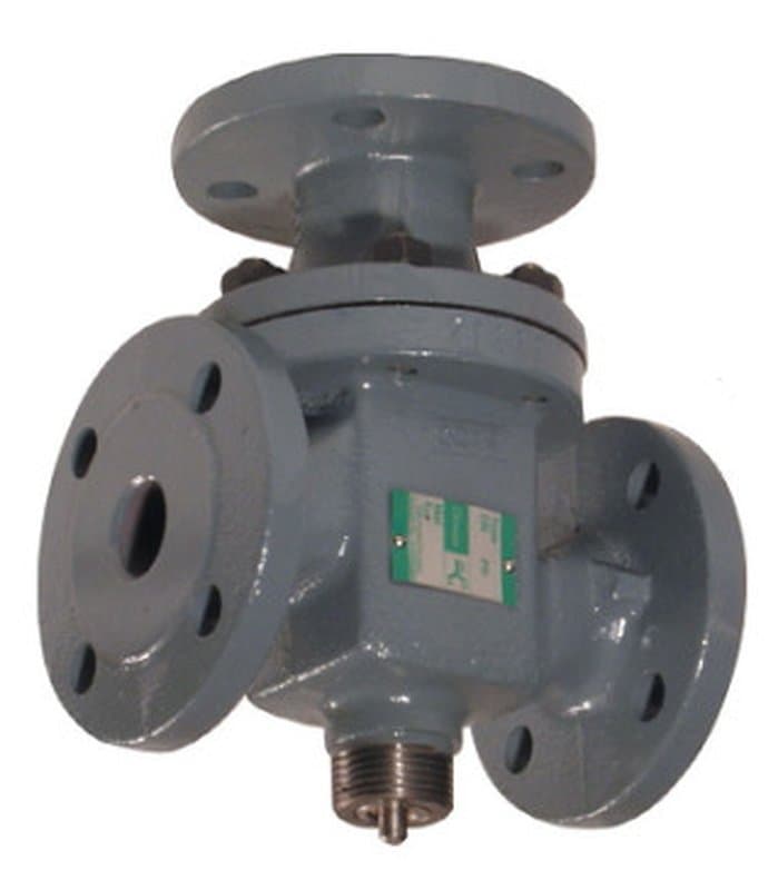 Клапан регулирующий BROEN Clorius трехходовой M3F-FL Ду20 Ру16 фланцевый