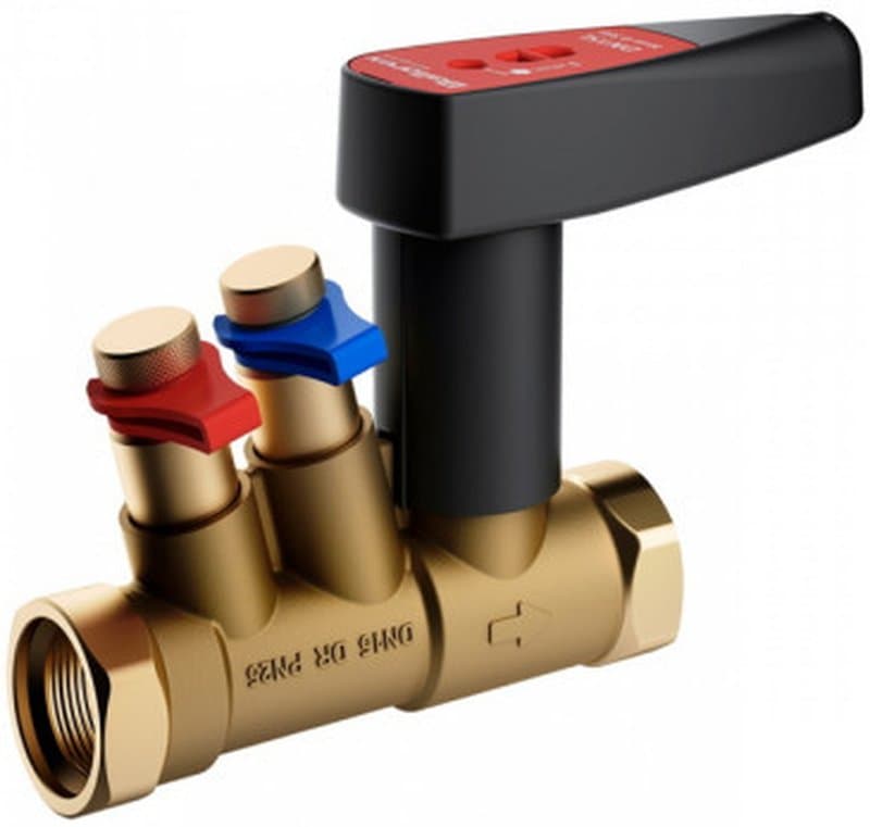 Клапан балансировочный BROEN BALLOREX Venturi FODRV 4550000H-001003 1 Ду25H Ру25 резьбовой латунный