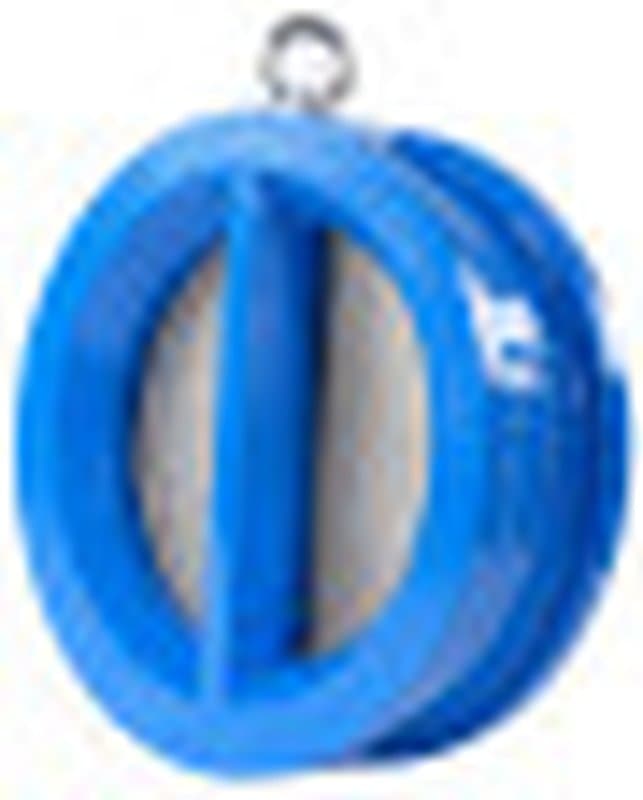 Клапан обратный Tecofi CB3449-EPA Ду50 Ру16 двухсвторчатый, чугунный, межфланцевый