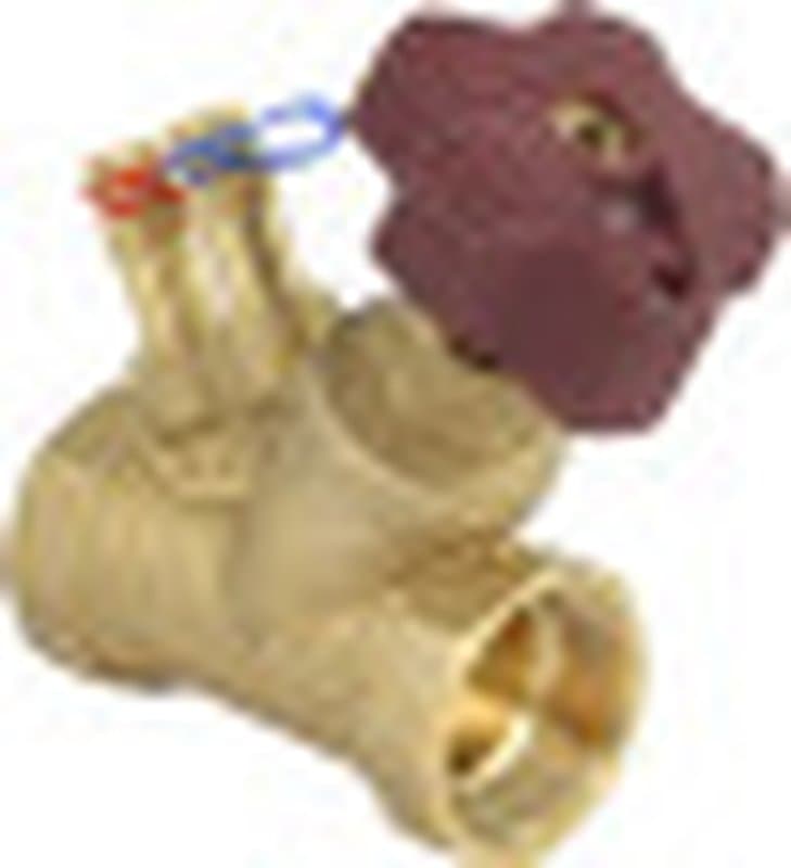 Клапан балансировочный VB0000P-T 1 1/4ʺ Ду32 Ру16, корпус - латунь, усиленный, муфтовый