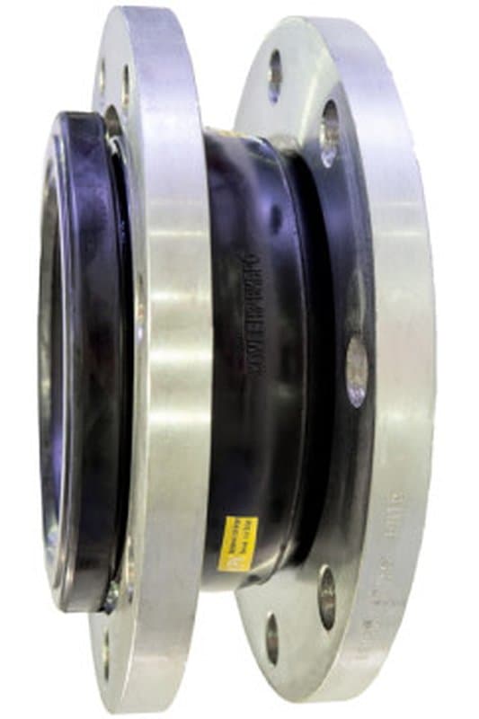 Компенсатор резиновый КРК Ду40 Ру16 фланцевый стальной с NBR