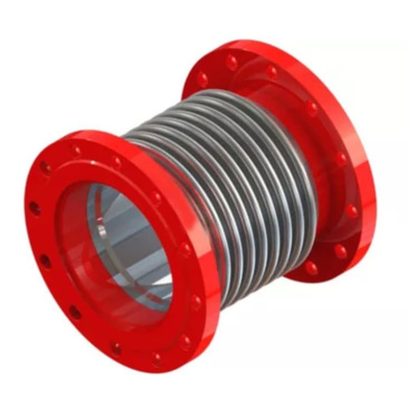 Компенсатор сильфонный осевой Hortum КСОF Ду300 Pу16 многослойный фланцевый, поворотный длина 325 мм 300-16-100