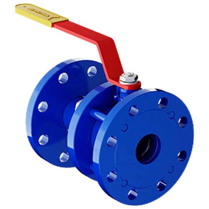 Кран шаровой Маршал 11с67п СФ Ду80 Ру40 разборный, фланцевый, полнопроходной, с рукояткой