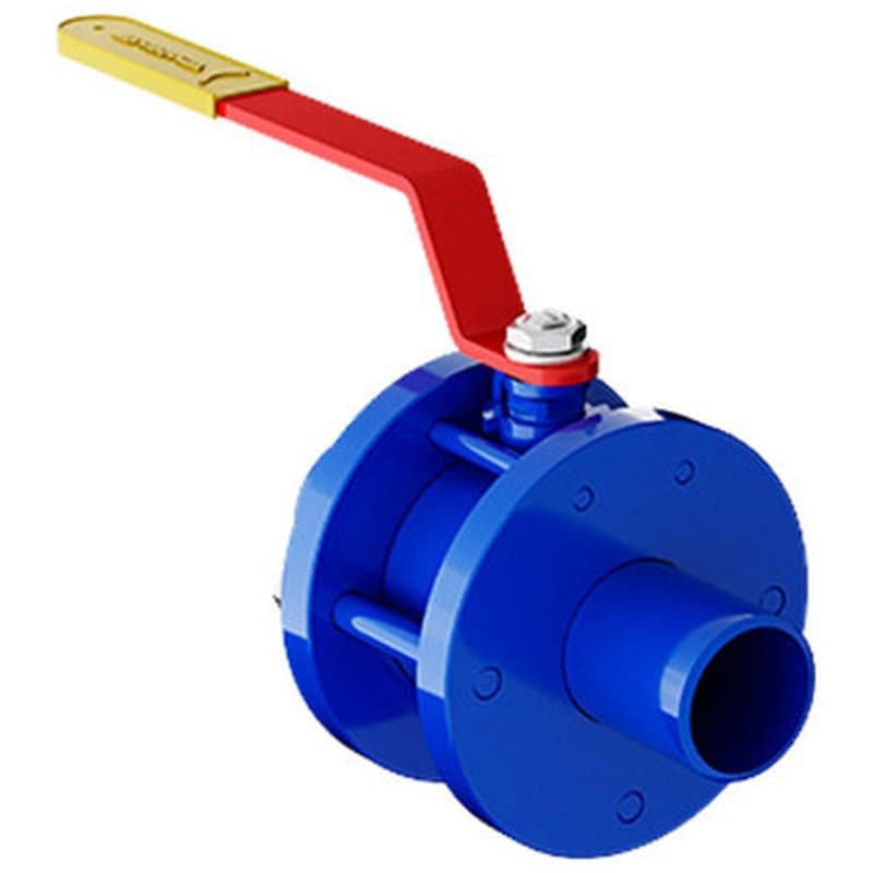 Кран шаровой Маршал 11с67п СП Ду100/80 Ру25 стандартнопроходной под приварку, с рукояткой