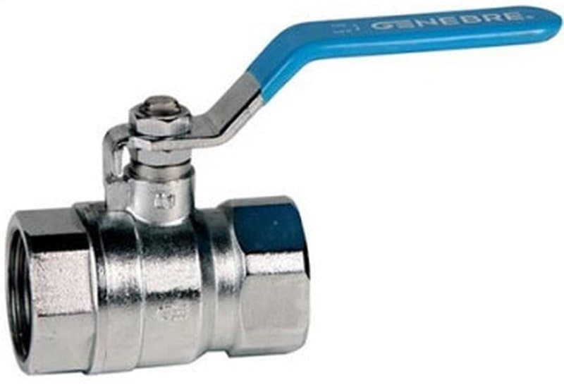 Кран шаровый полнопроходный Genebre 3029 11 3 ду80 Ру25 резьбовой латунный