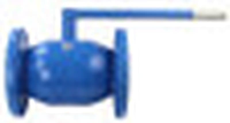 Кран шаровой ALSO КШ.Ф.020.40-03 Ду20 Ру40 стандартнопроходной, присоединение - фланцевое, корпус - нержавеющая сталь 12Х18Н10Т, уплотнение - PTFE, управление - ручка/рычаг