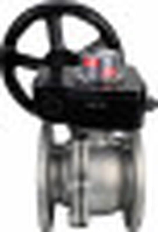 Кран шаровой полнопроходной КШМП.316.230-ISO 1/2 Ду15 Ру63 SS316 нержавеющий резьбовой с редуктором HGB-1