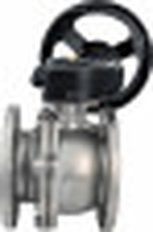 Кран шаровой полнопроходной КШМП.316.230-ISO 1 1/4 Ду32 Ру63 SS316 нержавеющий резьбовой с редуктором HAM-1