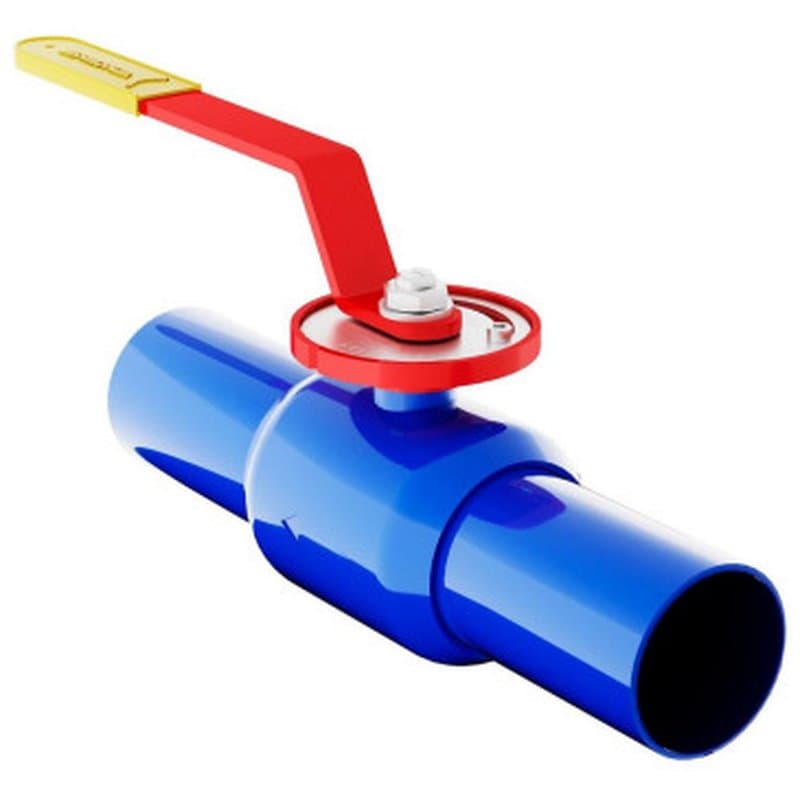 Кран шаровой Маршал 11с67п 12ЦрП.00.1 Ду50 Ру40 цельносварной стандартнопроходной, сталь 20, под приварку, управление рукоятка, без ниппелей