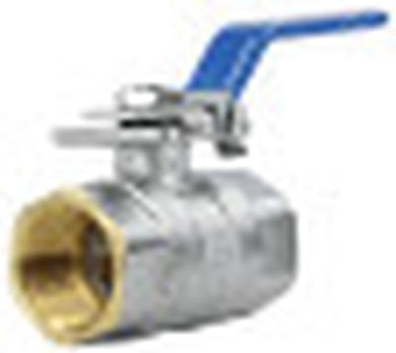 Кран шаровой Genebre 3023 06 1 Ду25 Ру40 полнопроходной, резьбовой с ISO фланцем для установки пневмо или электропривода