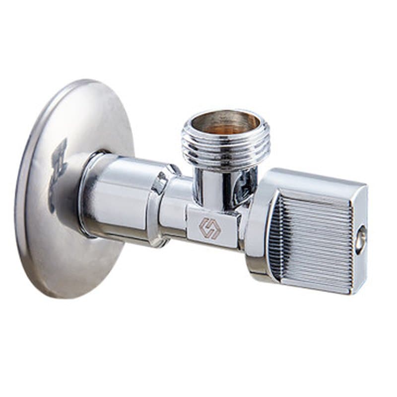 Кран шаровой MVI BV.464 1/2x1/2 Ду15х15 Ру10 латунный никелированный, наружная / наружная резьба, для сантехнических приборов