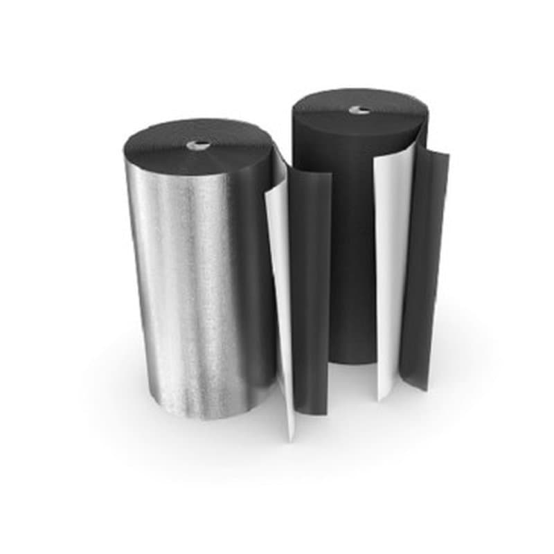 Рулон теплоизоляционный Energoflex Black Star Duct Al толщина 20мм, ширина 1м, длина 5м (рулон 5м2)