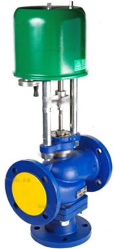 Клапан RV-214 Kvs= 63 с приводом PTN 6 (6,3 кН) Ду65 Ру16
