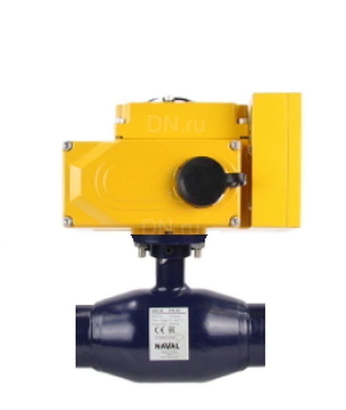 Кран шаровый Naval 284155 Ду20 Ру40 резьбовое соединение с эл.приводом 003 MINI 220В