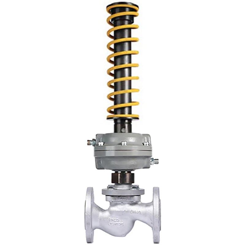 Регулятор давления перепуска КПСР РА-Р 220 Ду150 Ру40 Kvs280 прямого действия, сталь 20Л, фланцевый, Tmax до 150°С, диапазон настройки 1 (0.04 - 0.16 МПа)