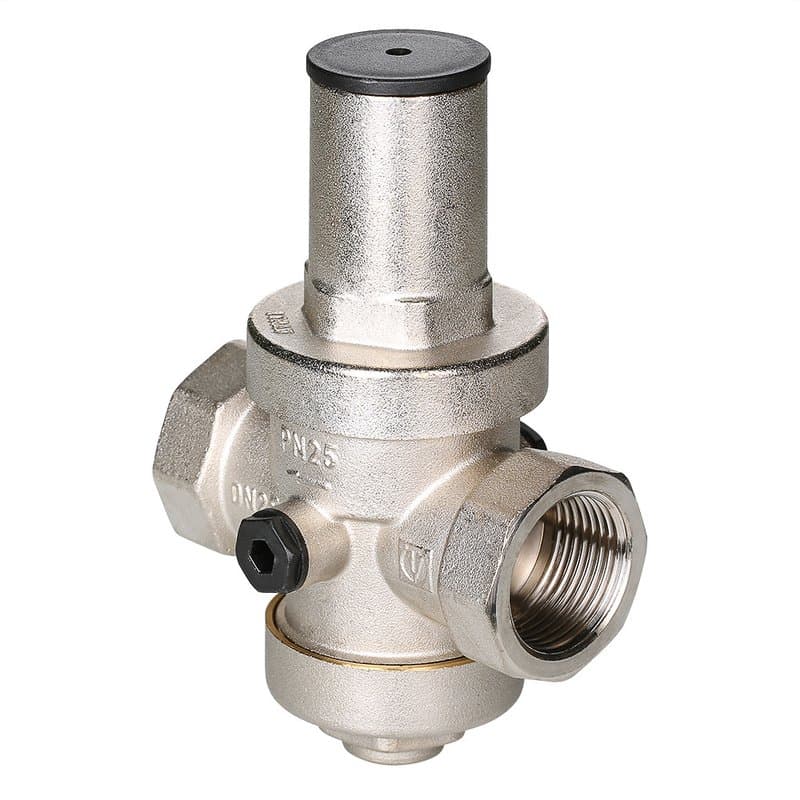 Редуктор давления Valtec VT.086.NH.09 2″ Ду50 Py25 регулируемый, прямого действия, поршневой, от 1 до 5,5 бар, корпус - латунь