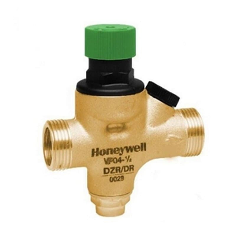 Клапан подпиточный Honeywell VF04 1/2″ Ду15 Ру16 внутренняя/наружная резьба, латунный, мембранный (VF04 - 1/2E)