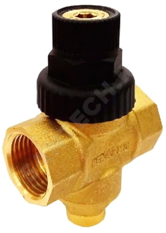 Регулятор давления бытовой Benarmo 1/2″ Ду15 Ру16 муфтовый, Рн=2,1-3,5 бар под манометр