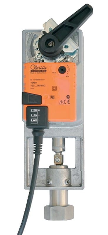 Электропривод BROEN Clorius VB-250 трехпозиционный 24В АС для регулирующих клапанов