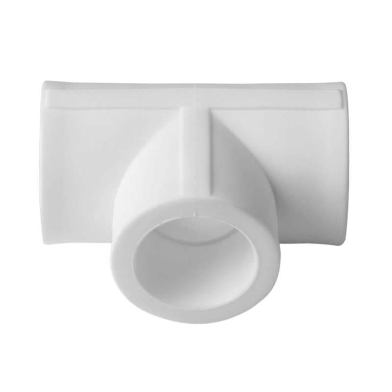 Тройник полипропиленовый PP-R равнопроходной Aqualink Дн25 Ру25 под приварку