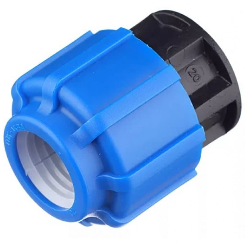 Заглушка компрессионная ТПК-АКВА 540100 3/4″ Дн20 Ру16 полиэтиленовая