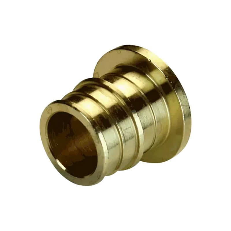 Заглушка радиальная РОС Дн25 Ру10 для труб из сшитого полиэтилена, материал корпуса- латунь