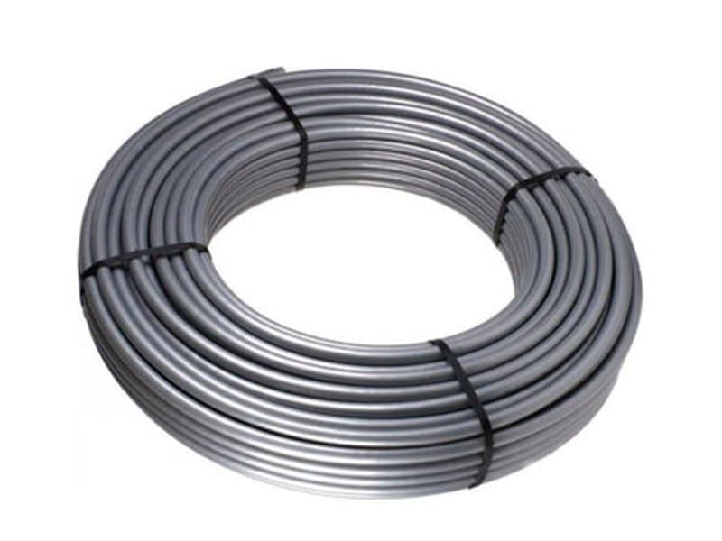 Труба полиэтиленовая STOUT SPX-0001 Дн16x2,2 Ру10, с кислородным слоем, бухта 240 м, тип сшивки - PEX-a, цвет - серая