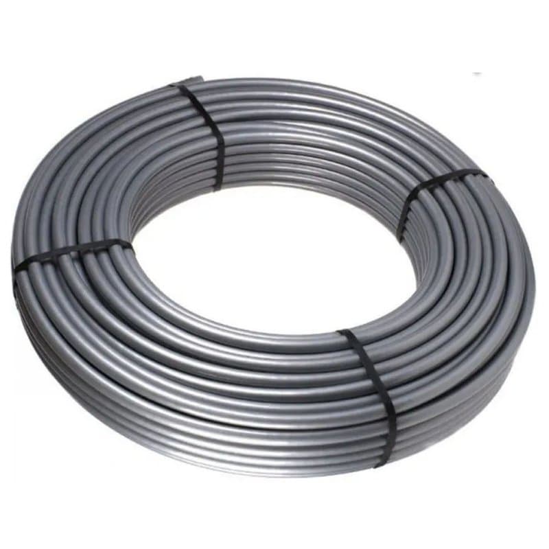 Труба из сшитого полиэтилена Kromwell PE-Xa + EVOH Дн20x2.8 бухта 100 м Ру10 серая