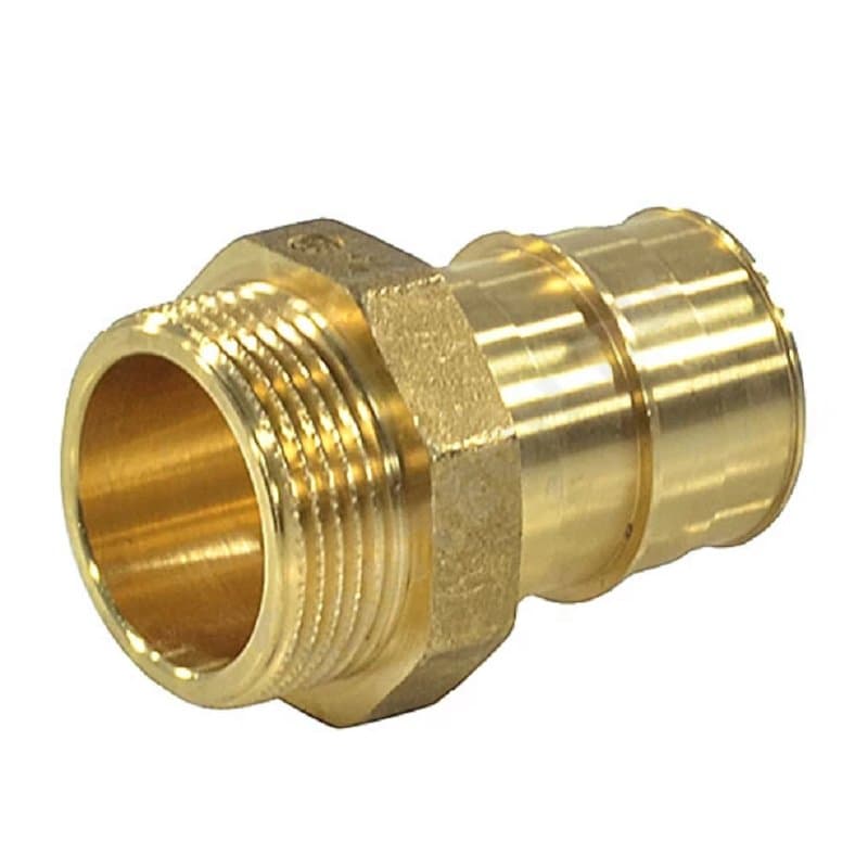 Муфта GIACOMINI GX107 Ду40x1 1/4″ Ру10 с наружной резьбой для системы GX, латунная