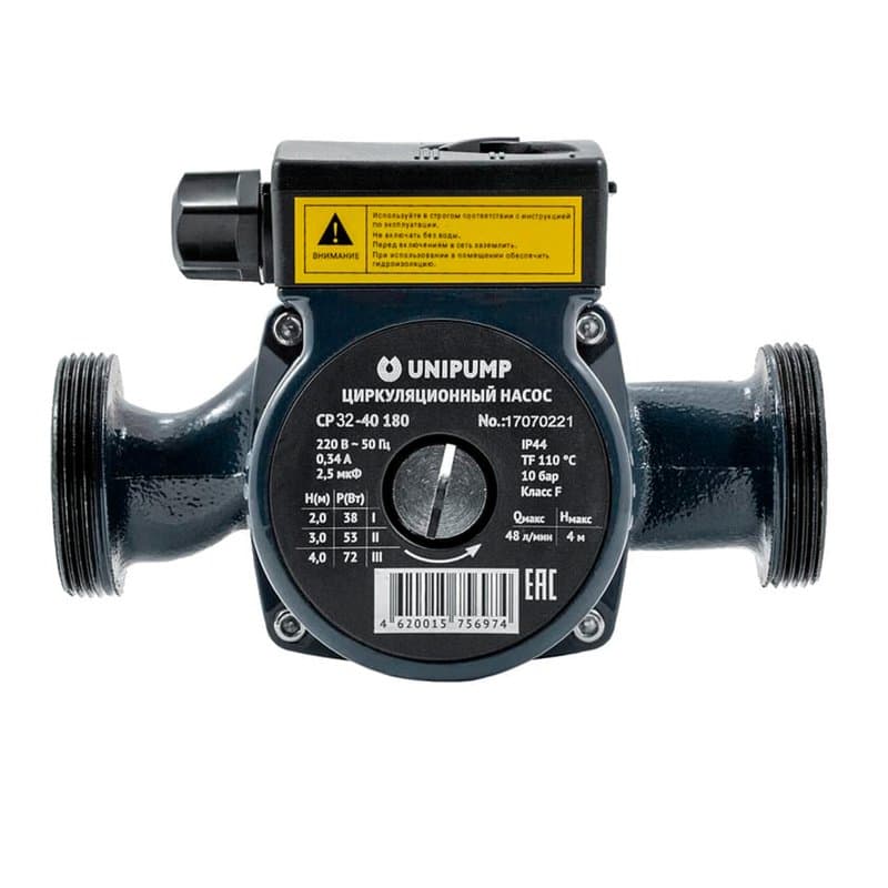 Насос циркуляционный с мокрым ротором Unipump CP 32-80 180 Ру10 1х230В/50Гц