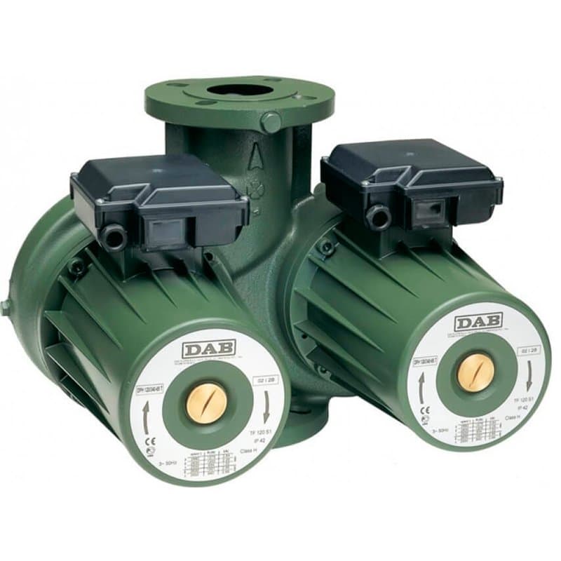 Насос циркуляционный сдвоенный с мокрым ротором DAB DPH 120/360.80 T Ру10 3х230-400B/50Гц