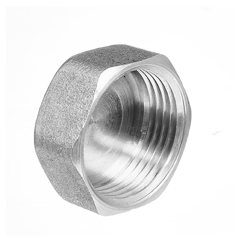 Заглушка БАЗ ЗВ 3/4″ Ду20 Ру40 латунная, внутренняя резьба. никелированная