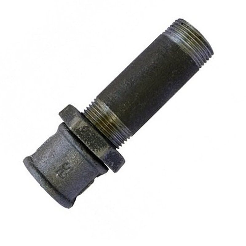 Сгон стальной Fittex Plus 1 1/4″ Ду32 Ру16 L=130мм в комплекте ГОСТ 8969-75