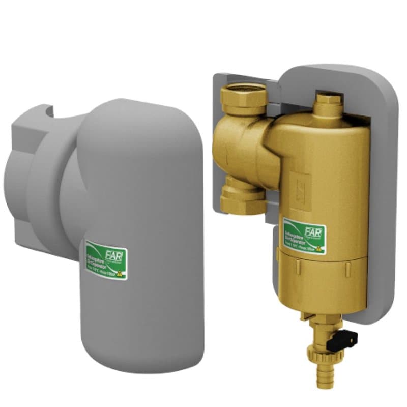 Грязеуловитель FAR FA 2208 Ду1″ Ру10 с поворотным соединением, в теплоизоляции