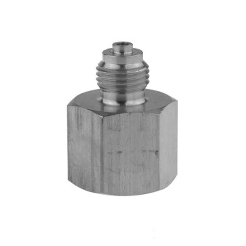 Переходник для манометра Росма Py600, нержавеющая сталь, внутренняя/наружная резьба M12x1.5–G1/4