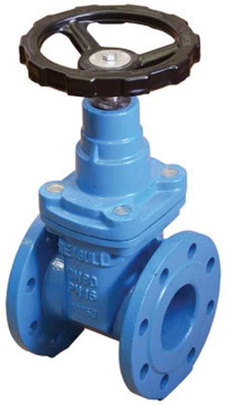 Задвижка клиновая 30вч39р Seagull Ду80 Ру16 EPDM с невыдвижным шпинделем