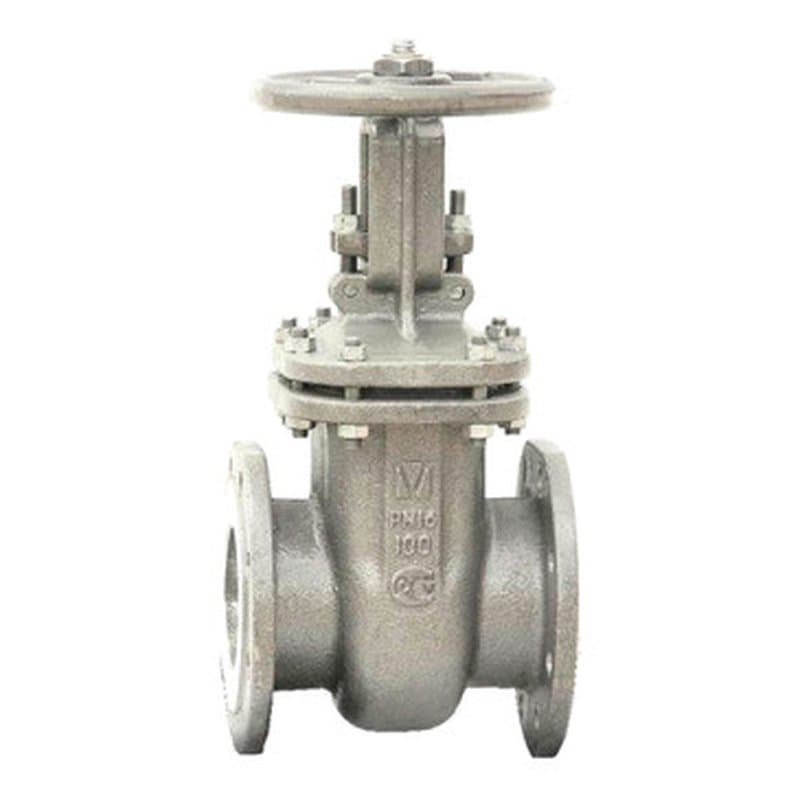 Задвижка клиновая нержавеющая МЗТА ЗКЛ2-16 30нж41нж Ду200 Ру16 фланцевая, со штурвалом и выдвижным штоком