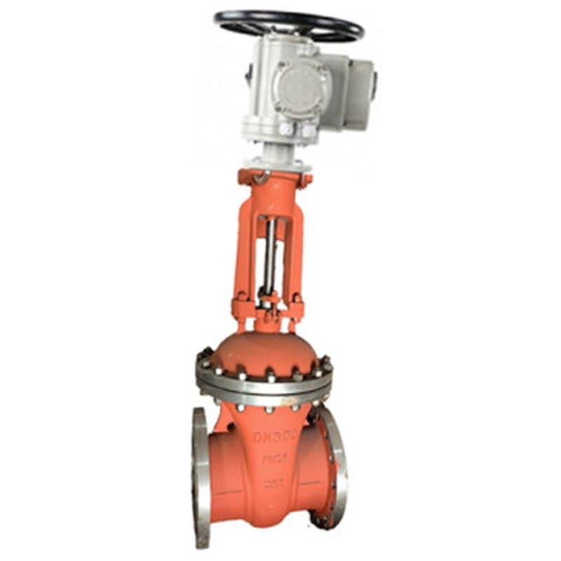 Задвижка клиновая 30с964нж Ду300 Ру25 фланцевая, корпус – сталь 25Л, уплотнение – металл/металл, с электроприводом MTG-600-380, 380В