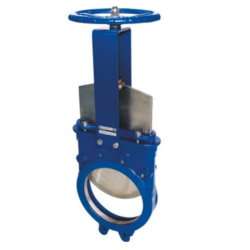 Задвижка шиберная Dendor K51GV.MT903.M Ду250 Ру10 чугунная, уплотнение - NBR, межфланцевая, с электроприводом Dendor MT903.M 380В