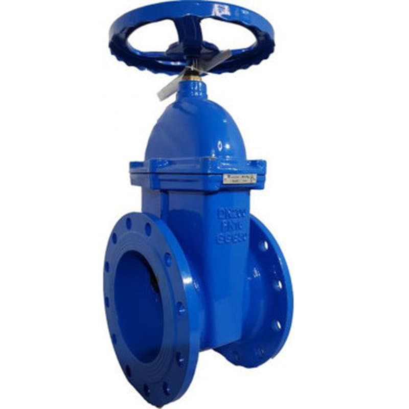 Задвижка клиновая СибЗТА 30ч39р Ду250 Ру16/10 корпус - чугун GGG50, уплотнение – EPDM, фланцевый, с обрезиненным клином, со штурвалом