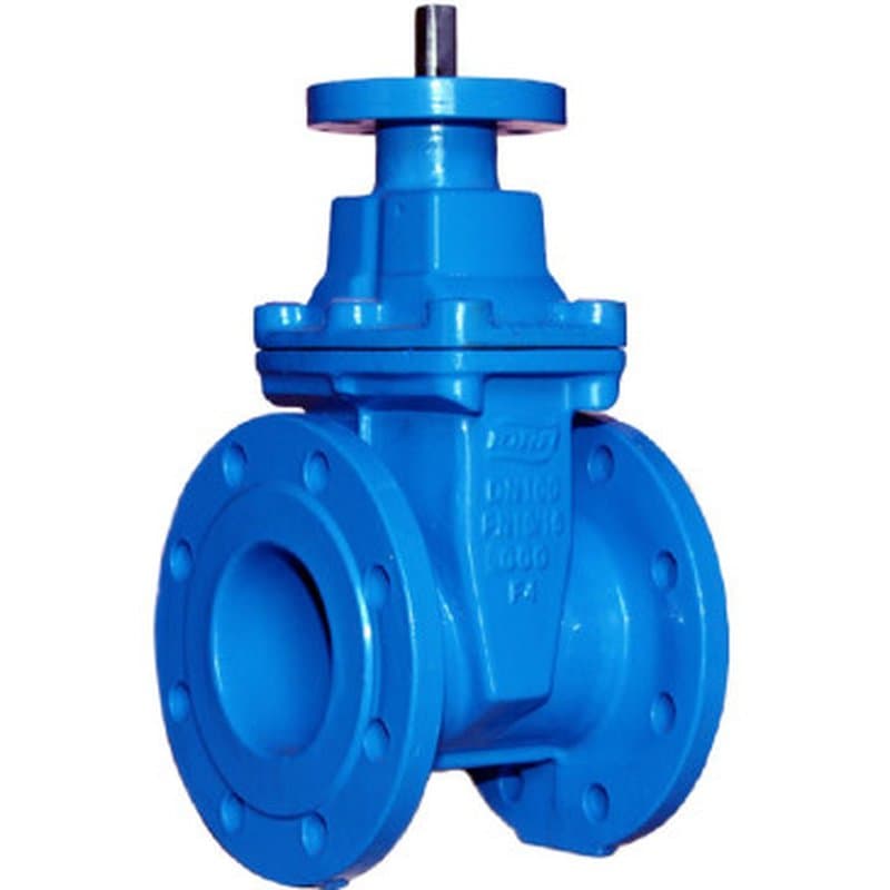 Задвижка с обрезиненным клином IDRA GQE Ду100 Ру16 под электропривод, 30ч39р, корпус - чугун