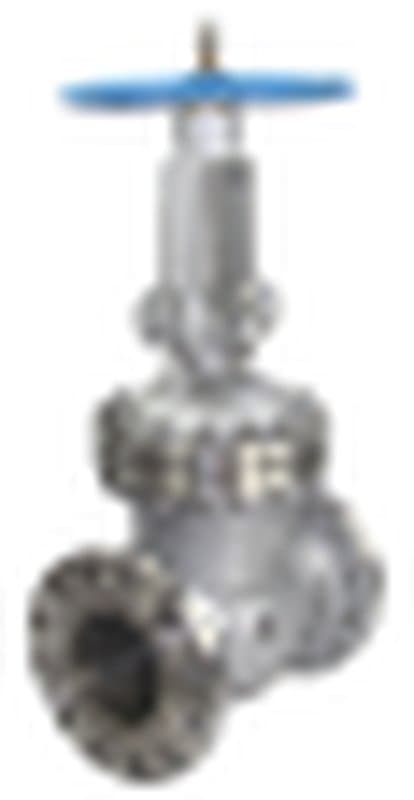 Задвижка клиновая 30нж76нж GVWR3131M-2W-F-S Ду200 Ру63 фланцевая, с выдвижным шпинделем, корпус - сталь 08Х18Н10, уплотнение - METAL, управление - штурвал