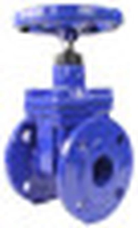 Задвижка чугунная Рашворк 101 Ду125 Ру16 с обрезиненным клином со штурвалом