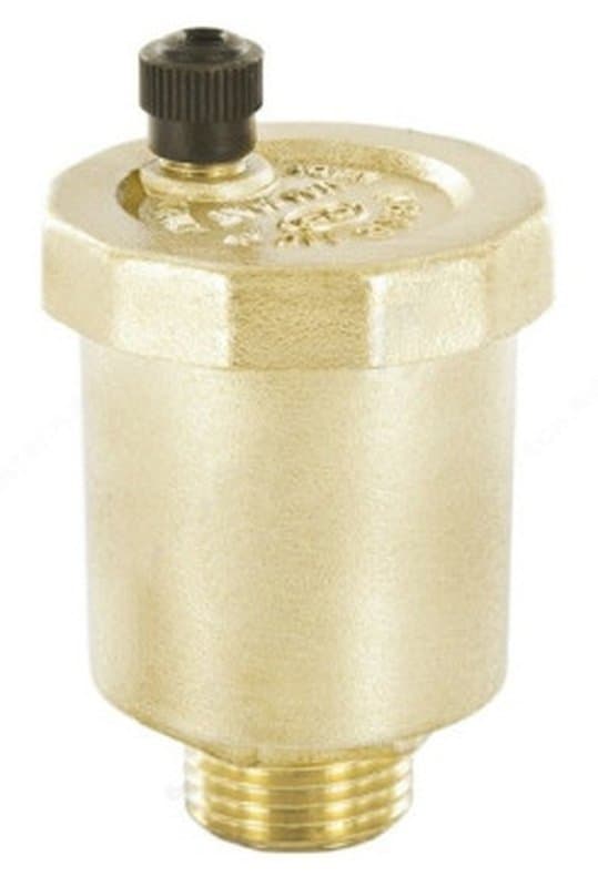 Воздухоотводчики муфтовые (резьбовые) Officine Rigamonti (OR) Valmat 0502.013 3/8 Ду10 Ру10 автоматические без уплотнительного кольца, корпус - никелированная латунь