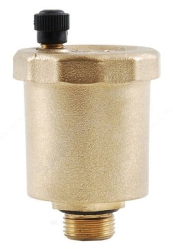 Воздухоотводчики муфтовые (резьбовые) Officine Rigamonti (OR) Valmat 0501.015 3/8 Ду10 Ру10 автоматические с уплотнительным кольцом, корпус - латунь