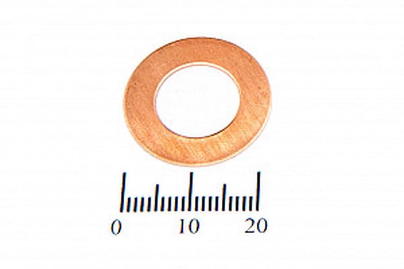 Шайба медная 12*22*0.5