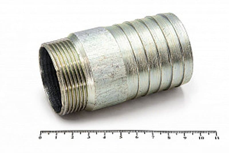 50 мм Штуцер для присоединения шланга с наружной резьбой 1 1/2"