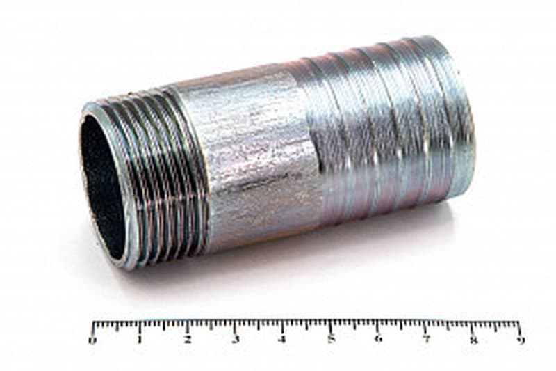 38 мм Штуцер для присоединения шланга с наружной резьбой 1 1/8"