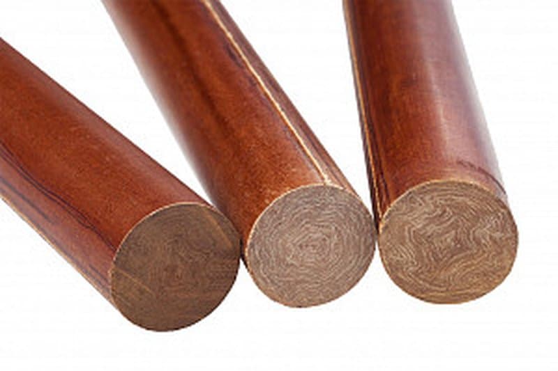 Текстолит стержень Ф 50 мм (1000 мм, 3.2 кг) Китай